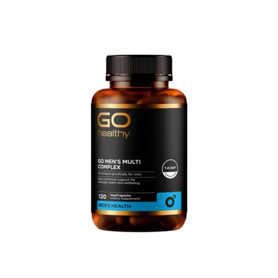 Go Healthy 高之源 男士复合维生素多维免疫胶囊120粒  保质期：2027.10